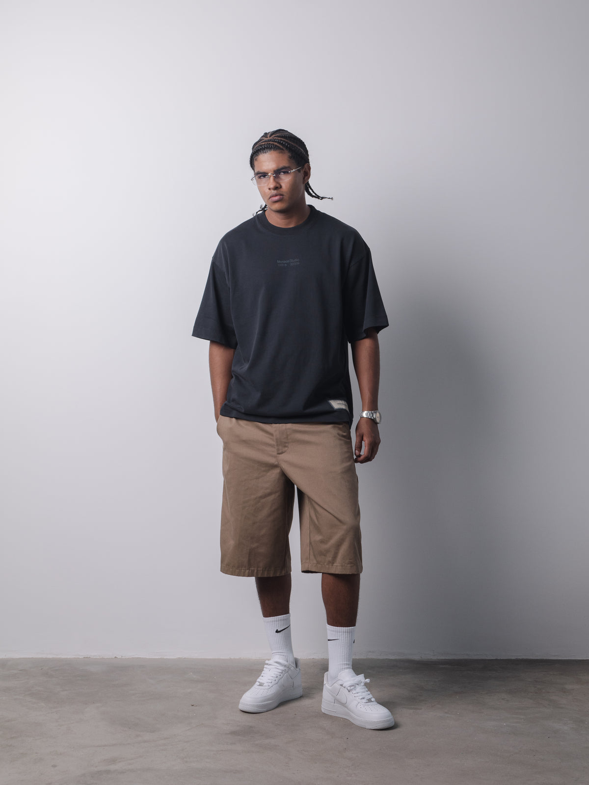 Minimalist T-Shirt - Vintage blue