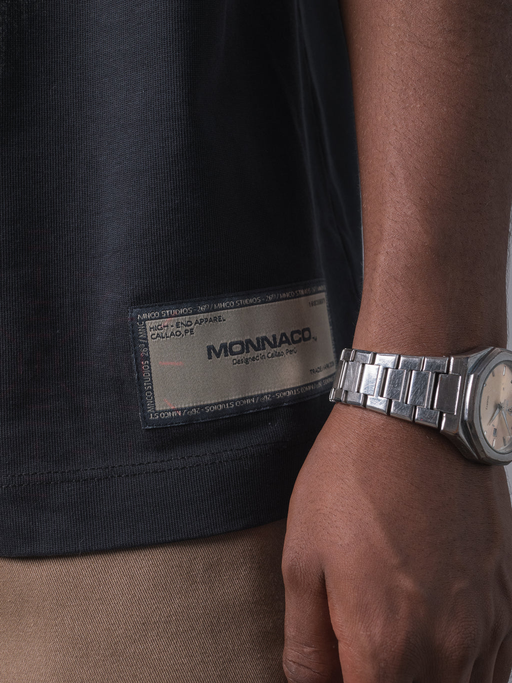Monnaco Worldwide T-Shirt - Vintage blue