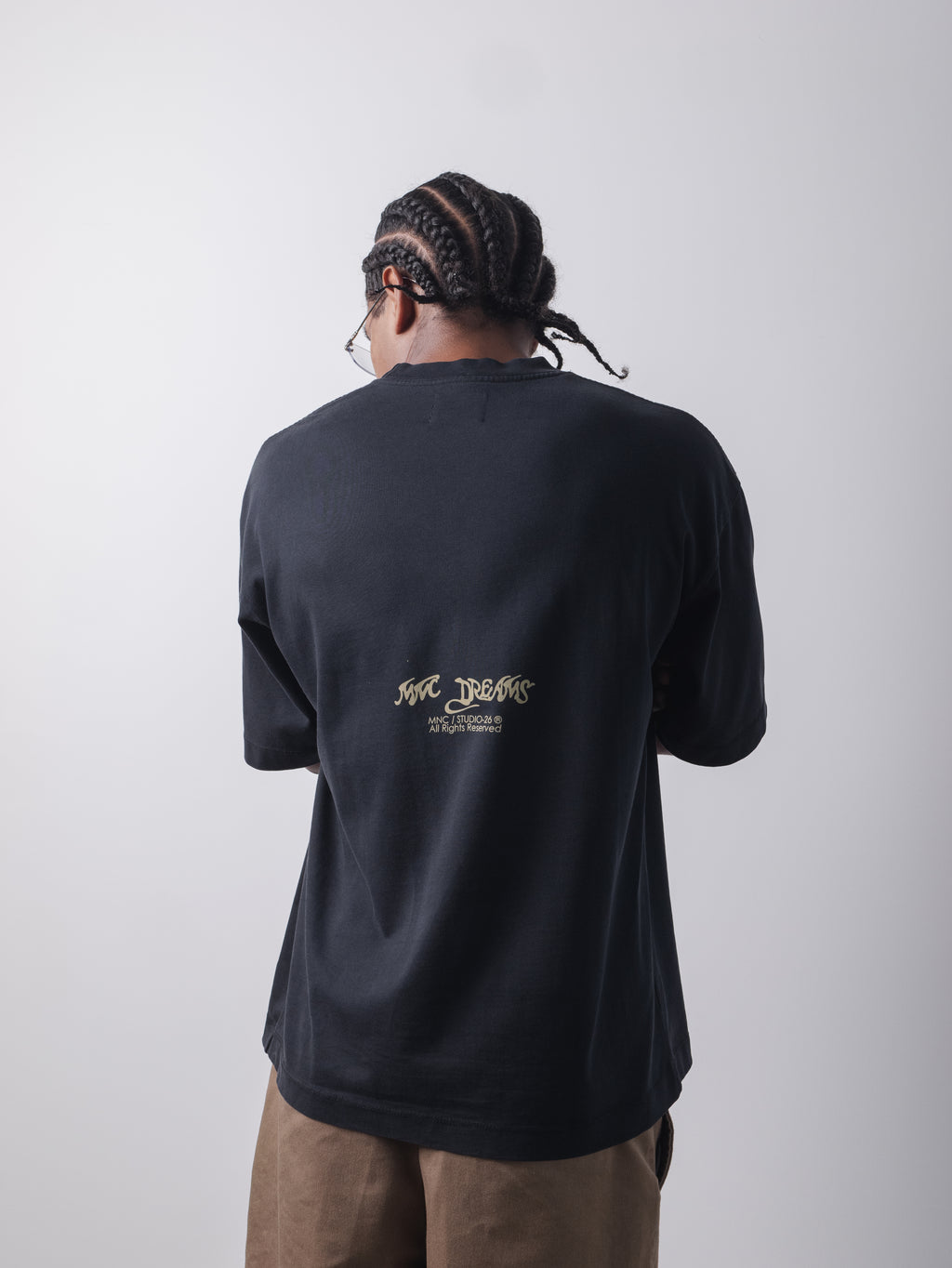 Monnaco Worldwide T-Shirt - Vintage blue