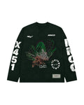 Wood Grafic Long Sleeve - Vintage premium black